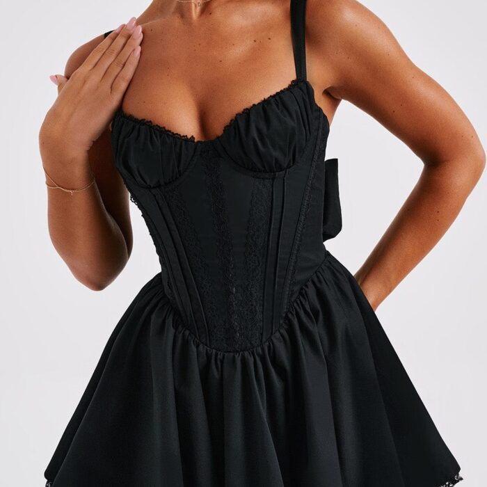 josie-mini-dress-black-dress-babyboo-fashion-31211259625535 Josie Mini Dress - Black - Sassygrove