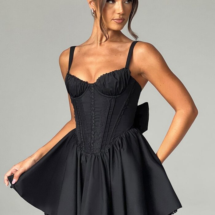 josie-mini-dress-black-dress-babyboo-fashion-31216136683583 Josie Mini Dress - Black - Sassygrove