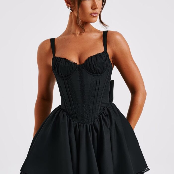 josie-mini-dress-black-dress-xs-babyboo-fashion-31211259592767 Josie Mini Dress - Black - Sassygrove