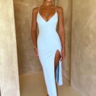 Kiara Midi Dress - Light Blue - Sassygrove