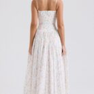 Margaret Midi Dress - Posy Print - Sassygrove