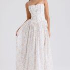 Margaret Midi Dress - Posy Print - Sassygrove