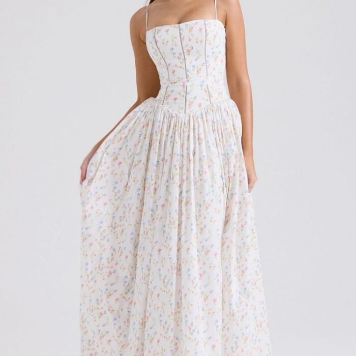 margaret-maxi-dress-posy-print-376414 Margaret Midi Dress - Posy Print - Sassygrove