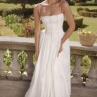 Margaret White Cotton Midi Sundress - Sassygrove