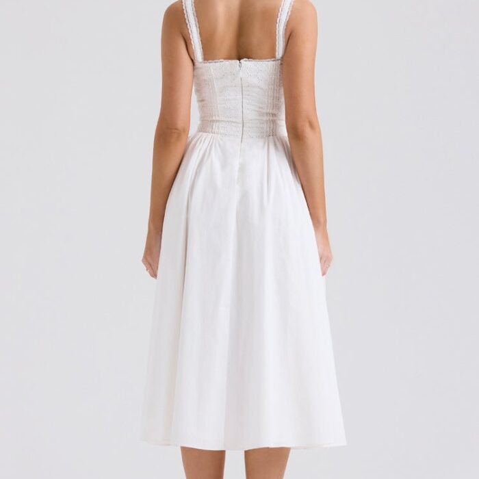 mila-midi-dress-ivory-363039 Mila Midi Dress - Ivory - Sassygrove