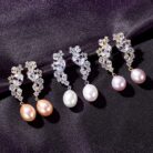 Natural Freshwater Sterling Silver Pearl Stud Earring Adalynn - Sassygrove