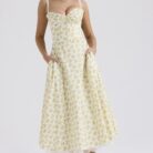 Rosalia Midi Sundress - Floral Print - Sassygrove