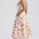 Rosalia Midi Sundress - Pink Peony - Sassygrove