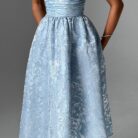 Sienna Midi Dress- Blue - Sassygrove