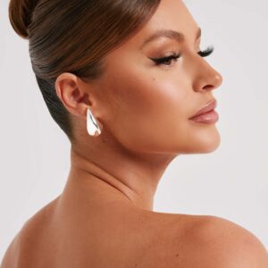 Petite Grace Earrings - Silver - Sassygrove