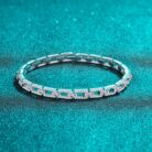 Square Box Chain Moissanite Bracelet Bea - Sassygrove
