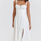 Tiana Midi Dress - Milkmaid - Sassygrove