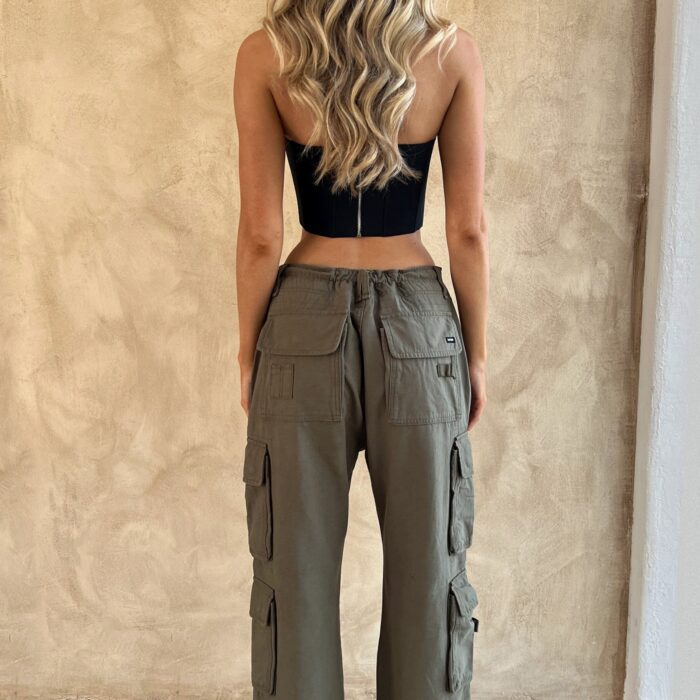 Tinashe Cargo Pants - Khaki - Sassygrove