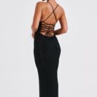 Xena Maxi Dress - Black - Sassygrove