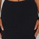 Yazmin Maxi Skirt - Black - Sassygrove