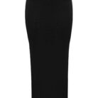 Yazmin Maxi Skirt - Black - Sassygrove