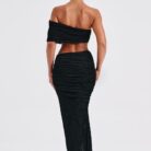 Elsa Midi Skirt - Black - Sassygrove